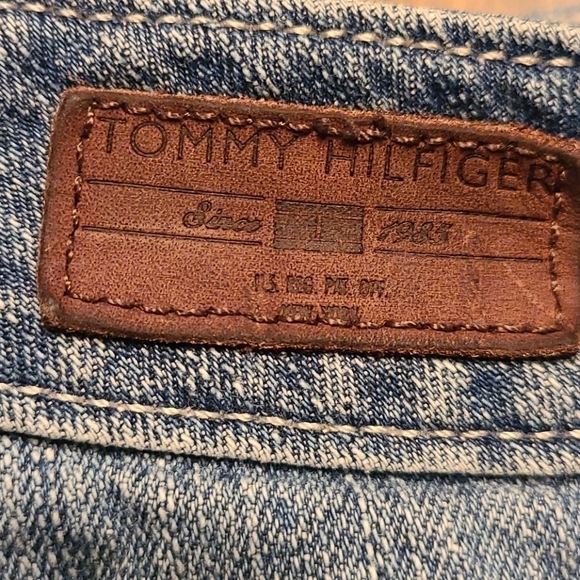 VINTAGE Tommy Hilfiger Denim Jean Shorts Size 4 - Picture 4 of 12